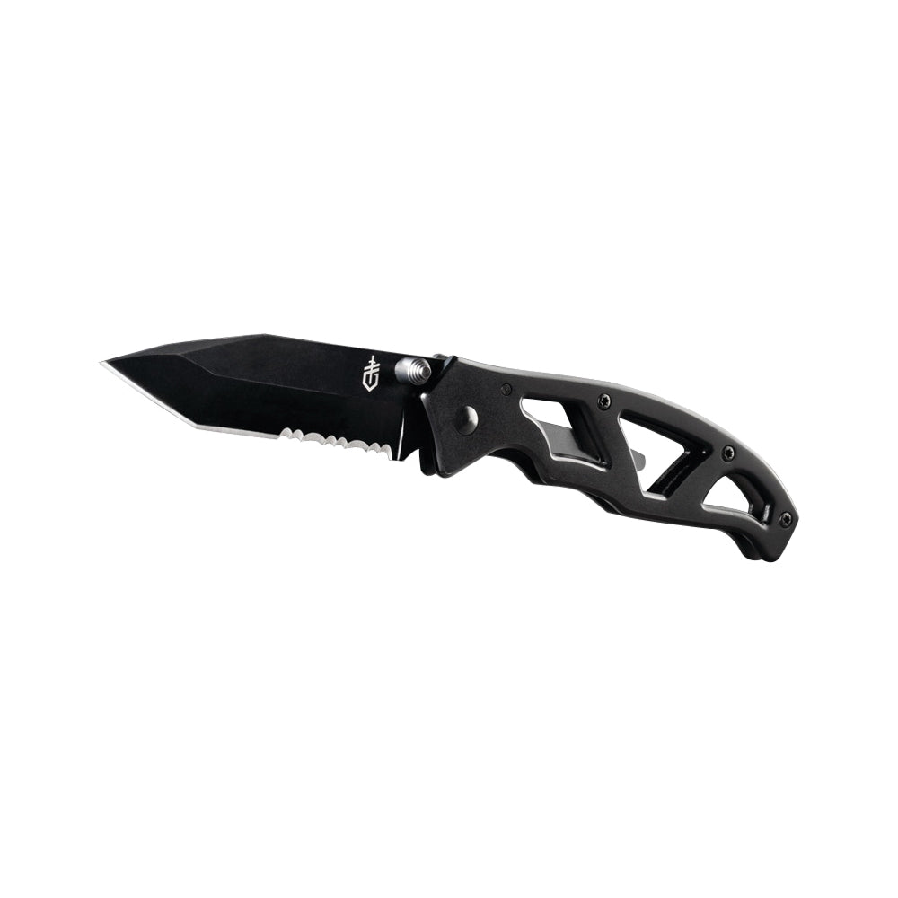 GERBER 31-001731 Folding Knife, 2.88 in L Blade, 7Cr17MoV Stainless Steel Blade, 1-Blade, Black Handle