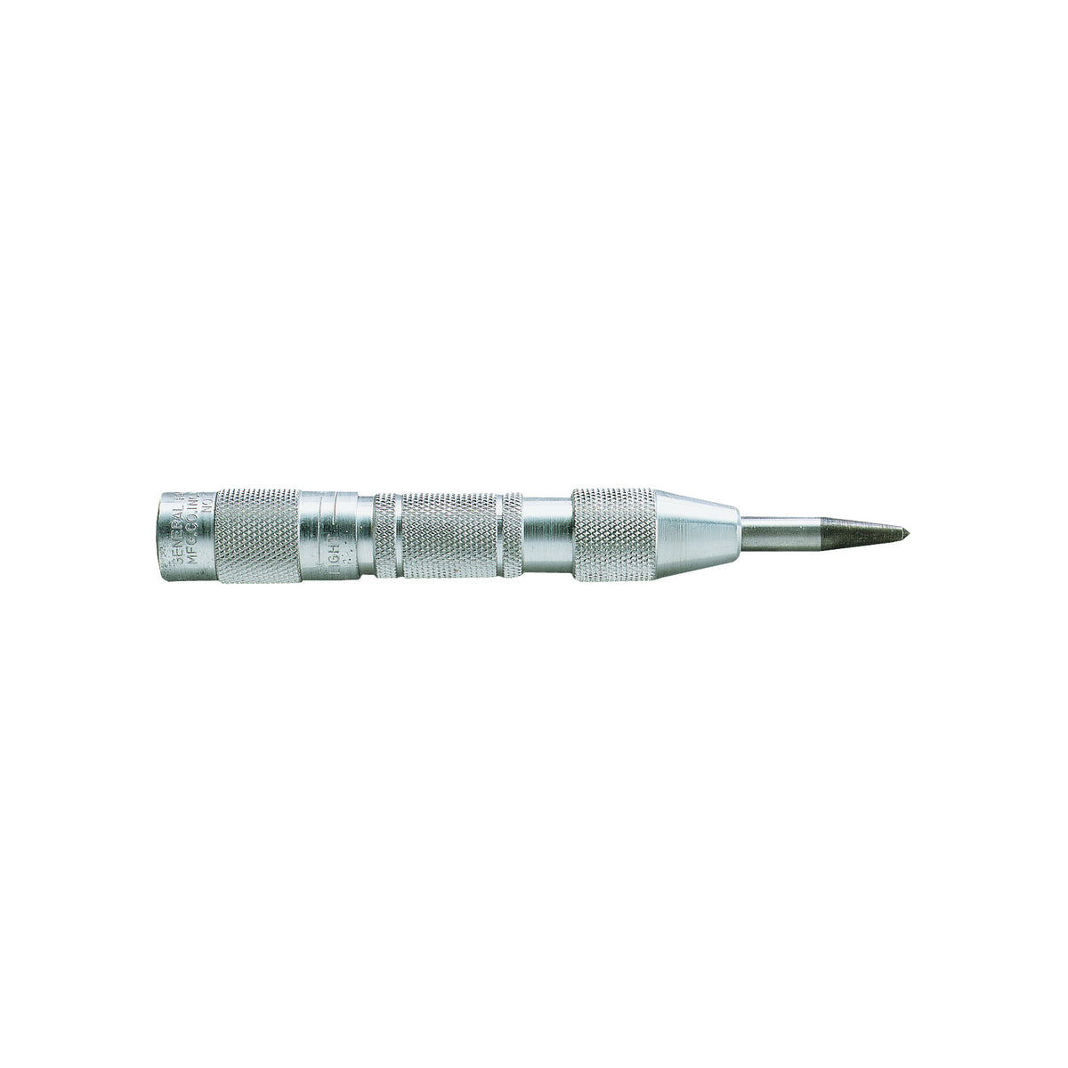 GENERAL 77 Center Punch, 5/8 in Tip, 5 in L, Aluminum