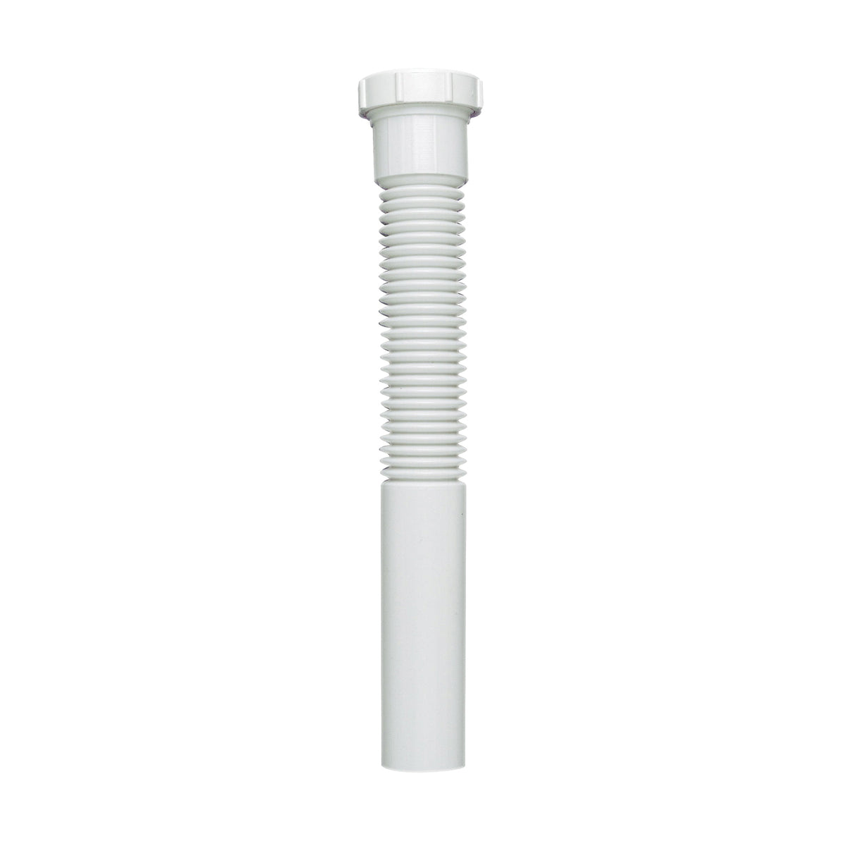 Plumb Pak PP812-6 Pipe Extension Tube, 1-1/2 in, 12 in L, Slip Joint, Polypropylene, White