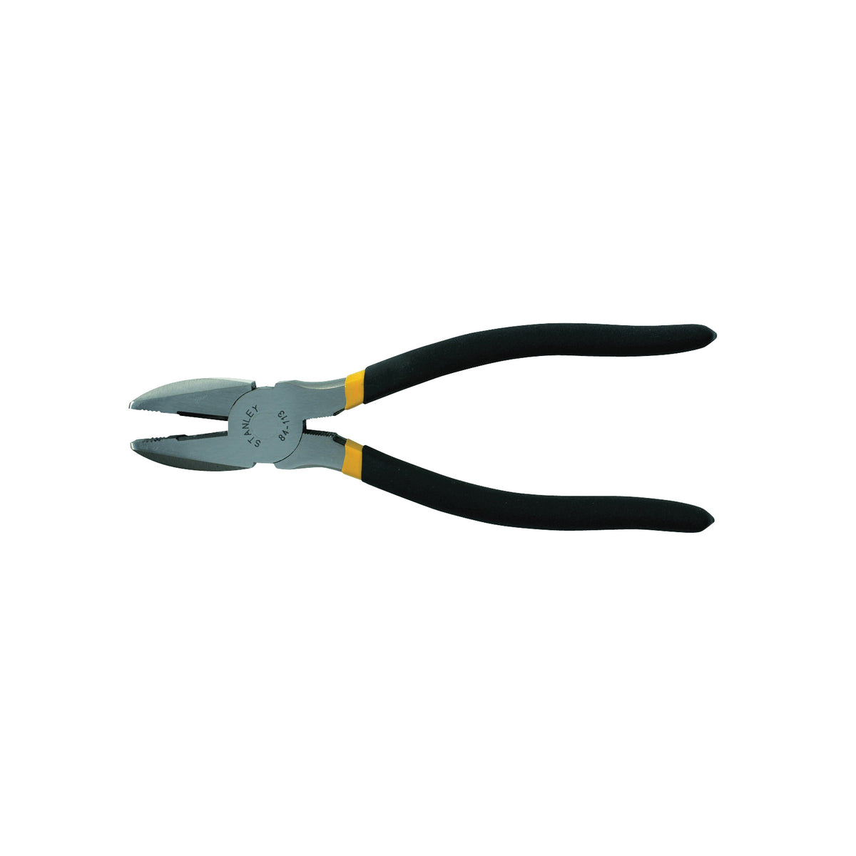 STANLEY 84-113 Lineman's Plier, 8 in OAL, 7/8 in Jaw Opening, Cushion-Grip Handle, 3/8 in W Jaw