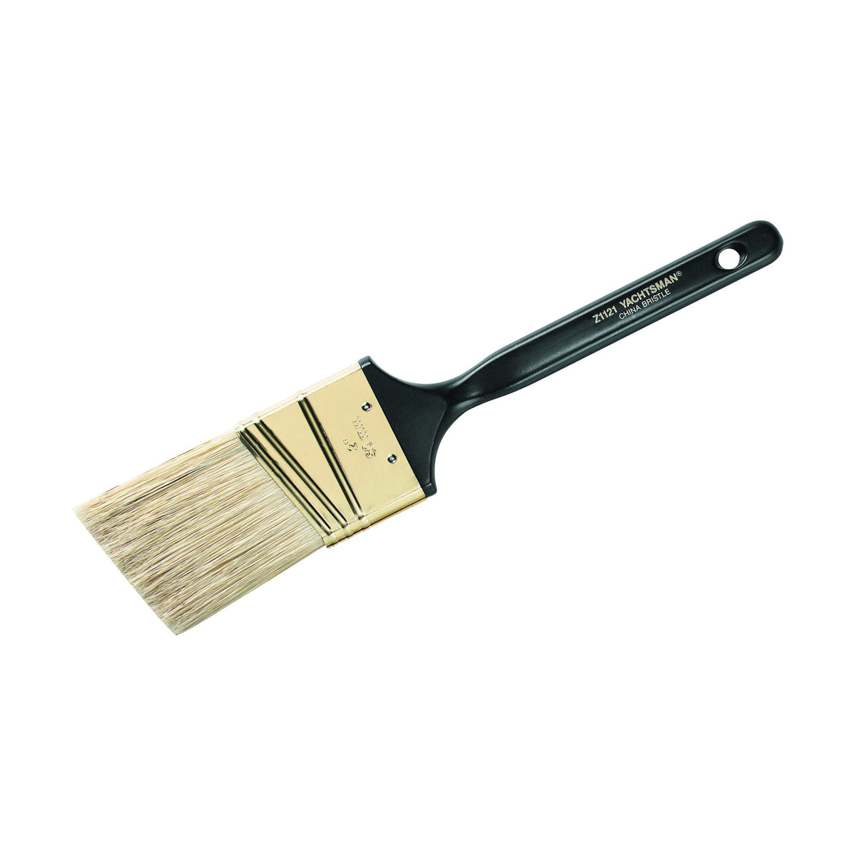 WOOSTER Z1121-2-1/2 Paint Brush, 2-1/2 in W, 2-11/16 in L Bristle, China Bristle, Sash Handle