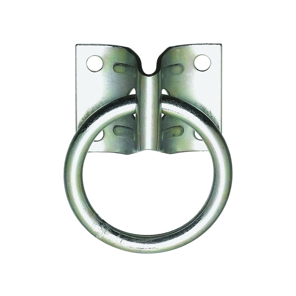 National Hardware 2060BC Series 220616 Hitch Ring, 400 lb Working Load, 2 in ID Dia Ring, Steel, Zinc