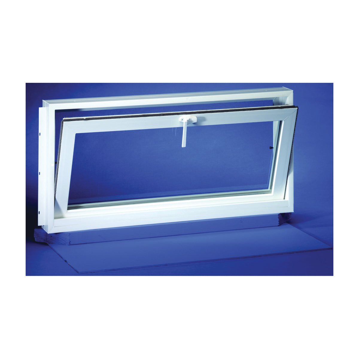 Duo-Corp Aristoclass 3215ART Hopper Basement Window, Insulated Glass Glass/Screen, Vinyl Frame