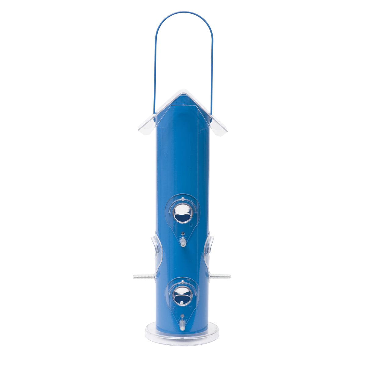 Perky-Pet 391 Wild Bird Feeder, 13-1/4 in H, 1 lb, Metal, Blue, Powder-Coated, Hanging Mounting