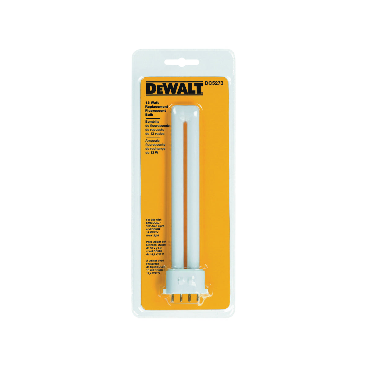 DeWALT DC5273 Replacement Bulb, 13 W, 4-Prong Lamp Base