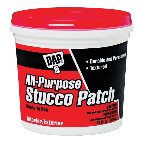 DAP 60590 Stucco Patch, Gray, 1 gal Tub