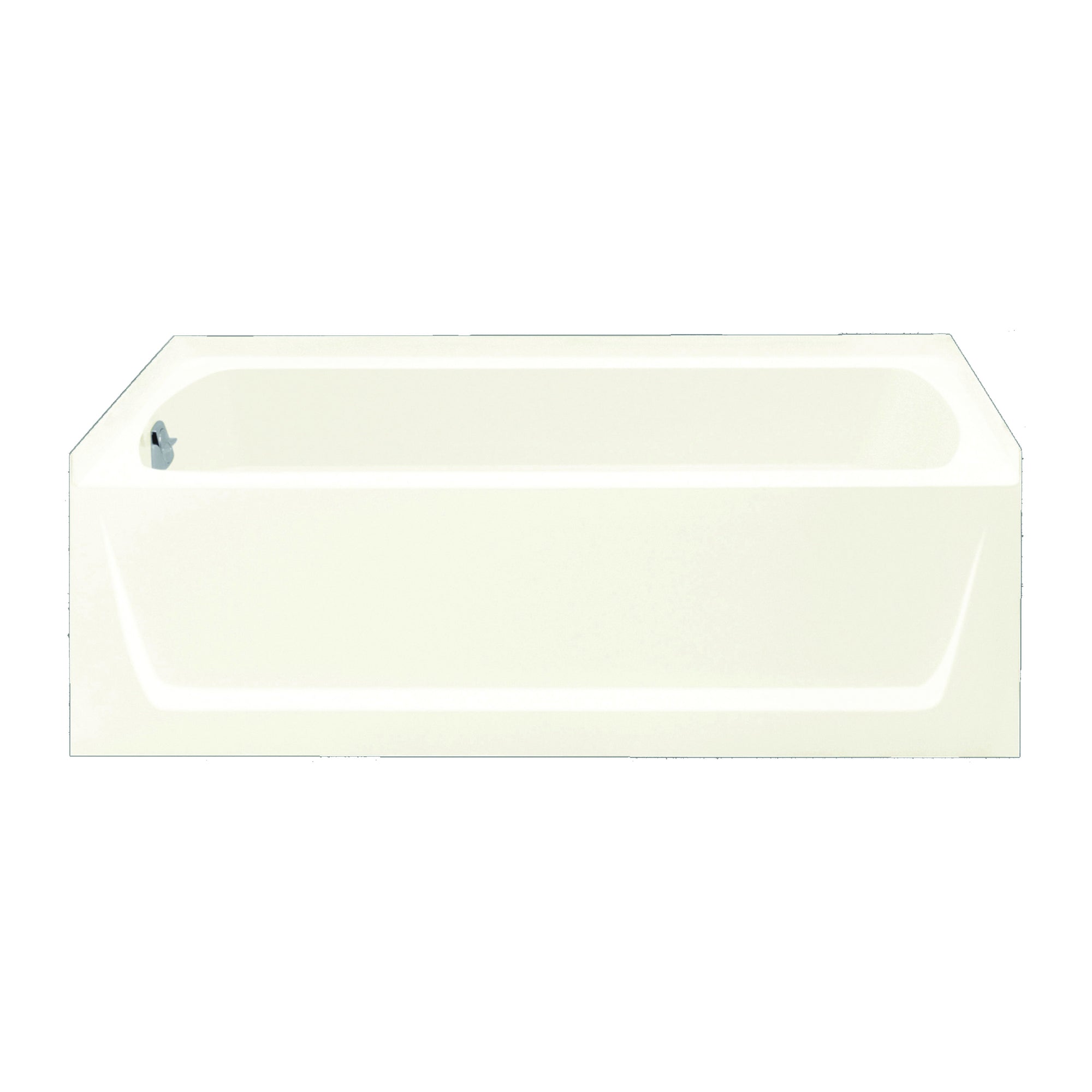 Sterling Ensemble 71171110-0 Bathtub, 44 gal Capacity, 60 in L, 30 in W, 18 in H, Alcove Installation, Vikrell