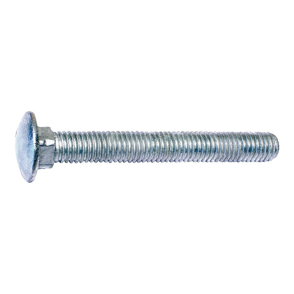 MIDWEST FASTENER 05529 Carriage Bolt, 1/2-13 in Thread, NC Thread, 7 in OAL, 2 Grade