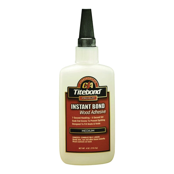 Titebond 6212 Wood Glue, Clear, 4 oz Bottle