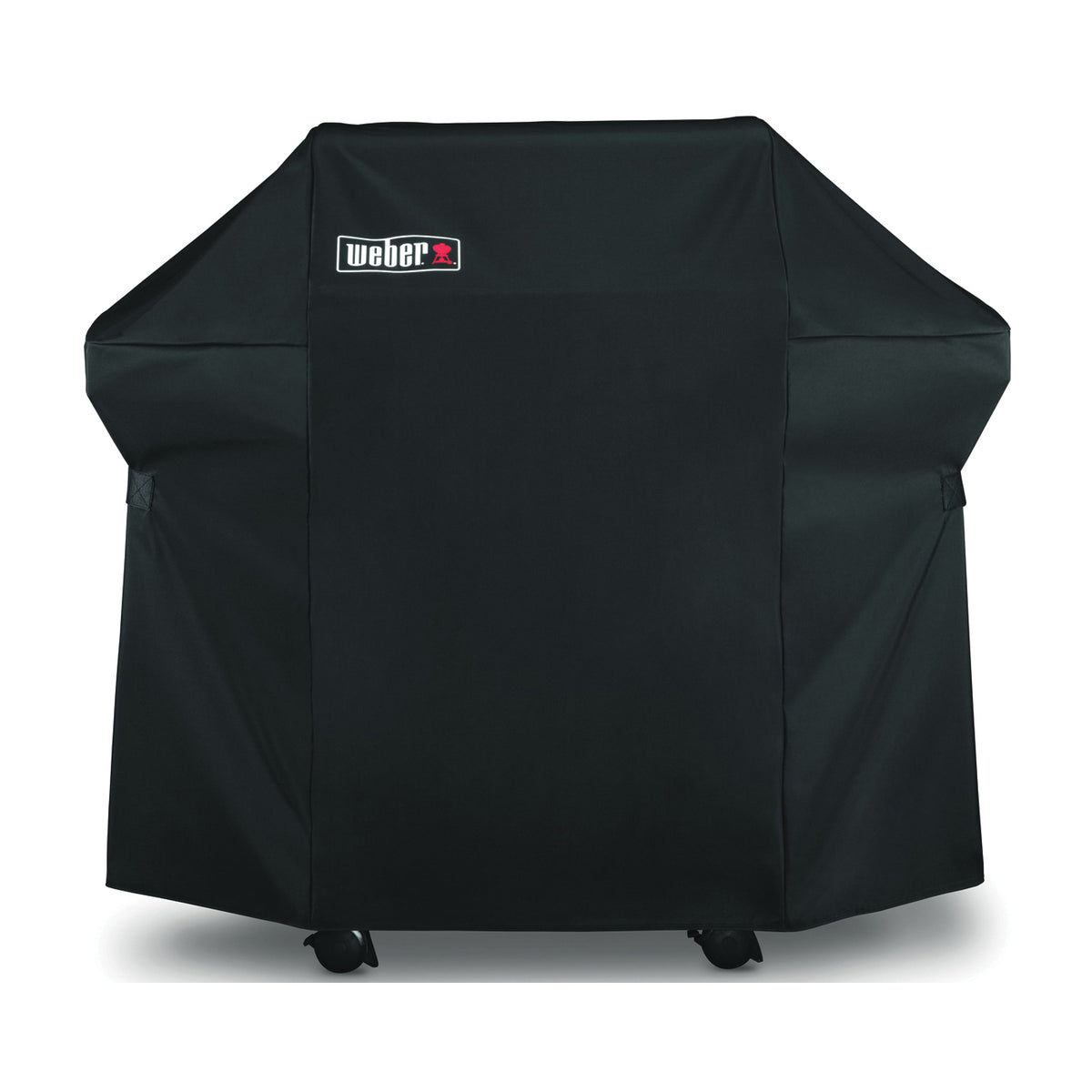 Weber 7106 Grill Cover, 25-3/4 in W, 42-3/4 in H, Polyester, Black