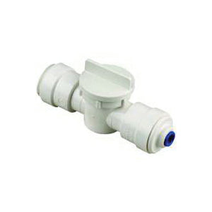 WATTS 3555-1006/P-671 In-Line Valve, 1/2 x 1/4 in Connection, Sweat x Sweat, 250 psi Pressure, Thermoplastic Body