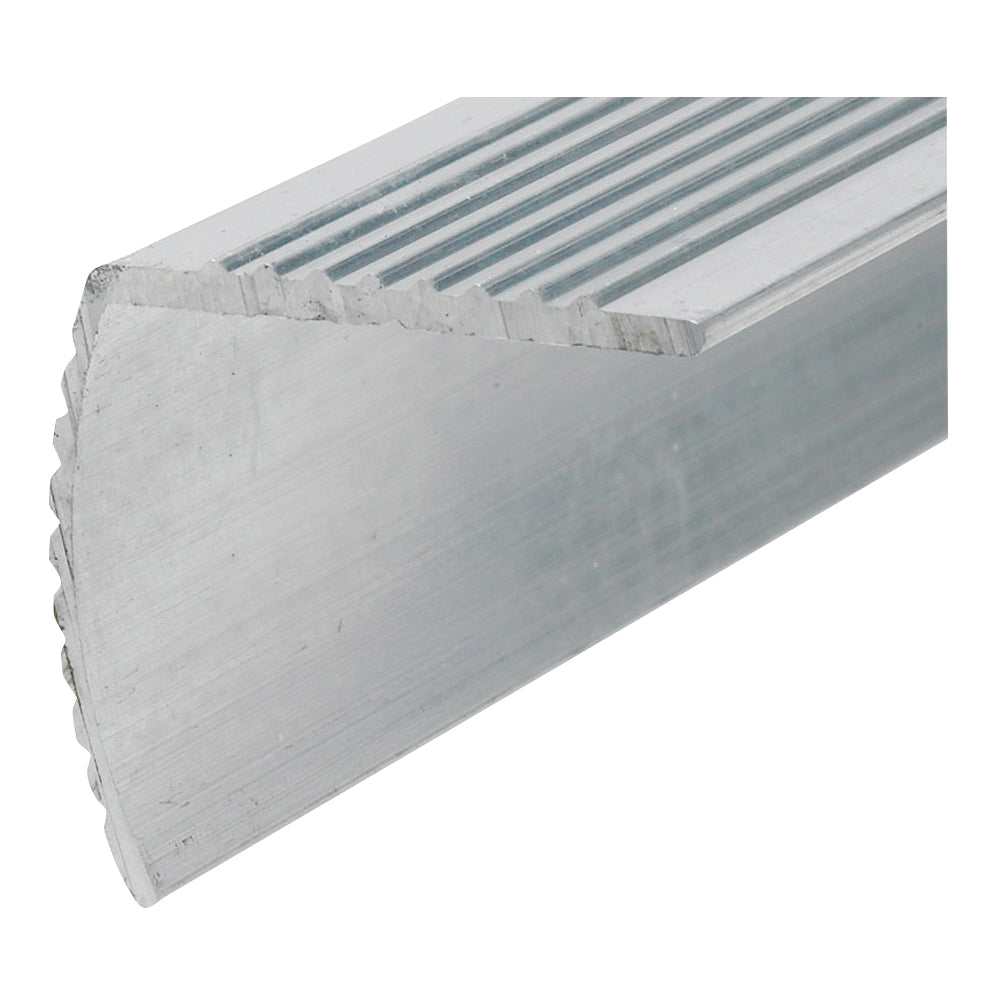 Frost King H4128FS6 Stair Edging, 72 in L, 1-1/8 in W, Aluminum, Satin