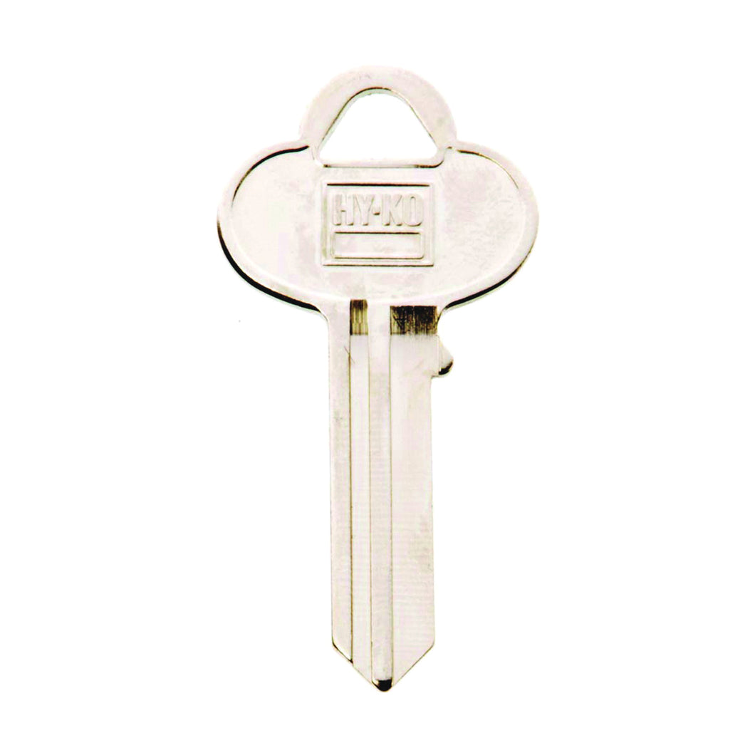 HY-KO 11010CO7 Key Blank, Brass, Nickel, For: Corbin Russwin Cabinet, House Locks and Padlocks