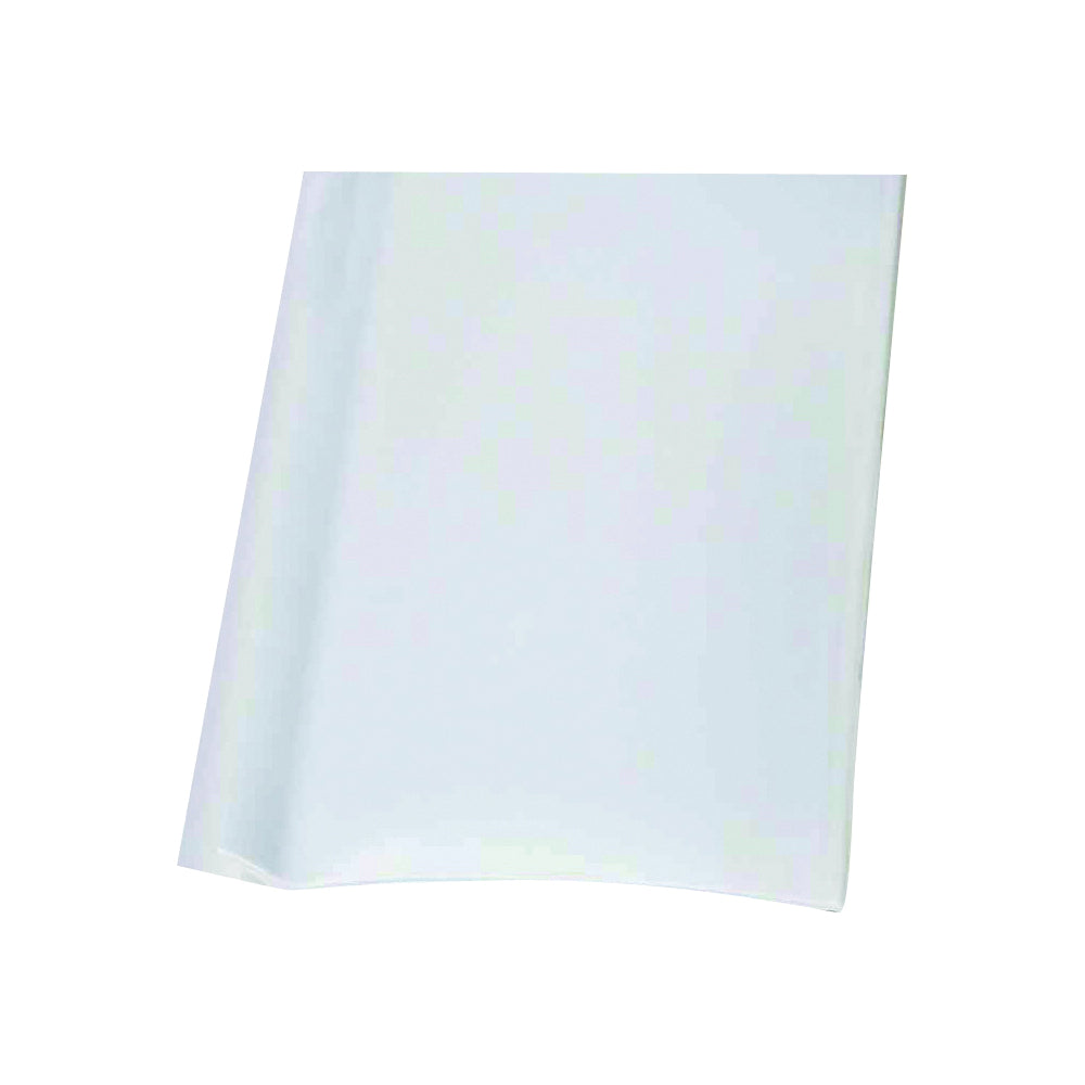 M-D 75697 Wall Base, 4 ft L, 2-1/2 in W, Vinyl, White