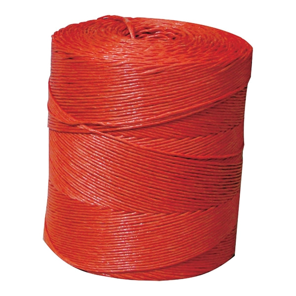 TYTAN PBT96170TONBC/CTU Baler Twine, 9600 ft L, 170 lb Working Load, Polypropylene, Orange