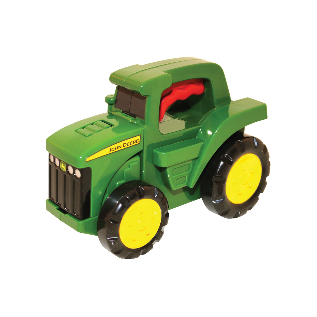 John Deere Toys 35083 Flashlight Tractor, 18 months and Up, Internal Light/Music: Yes