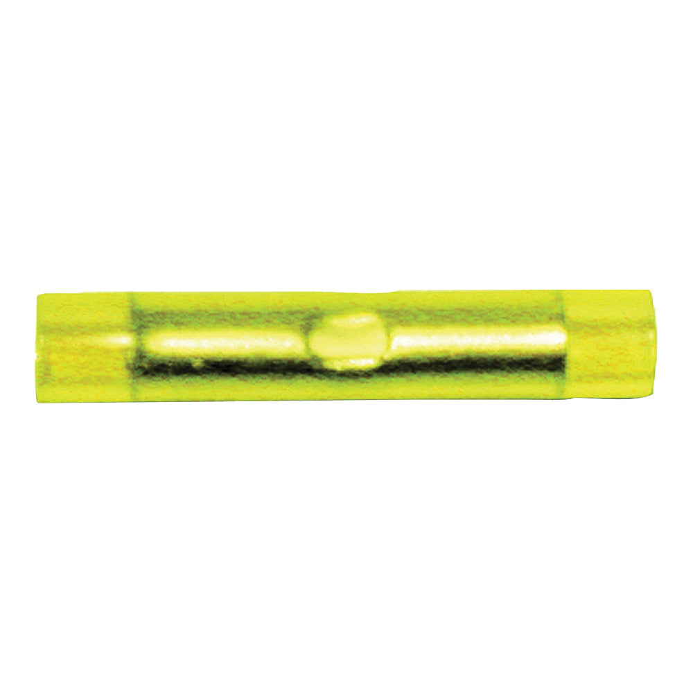 CALTERM 65521 Butt Splice Connector, 600 V, Yellow