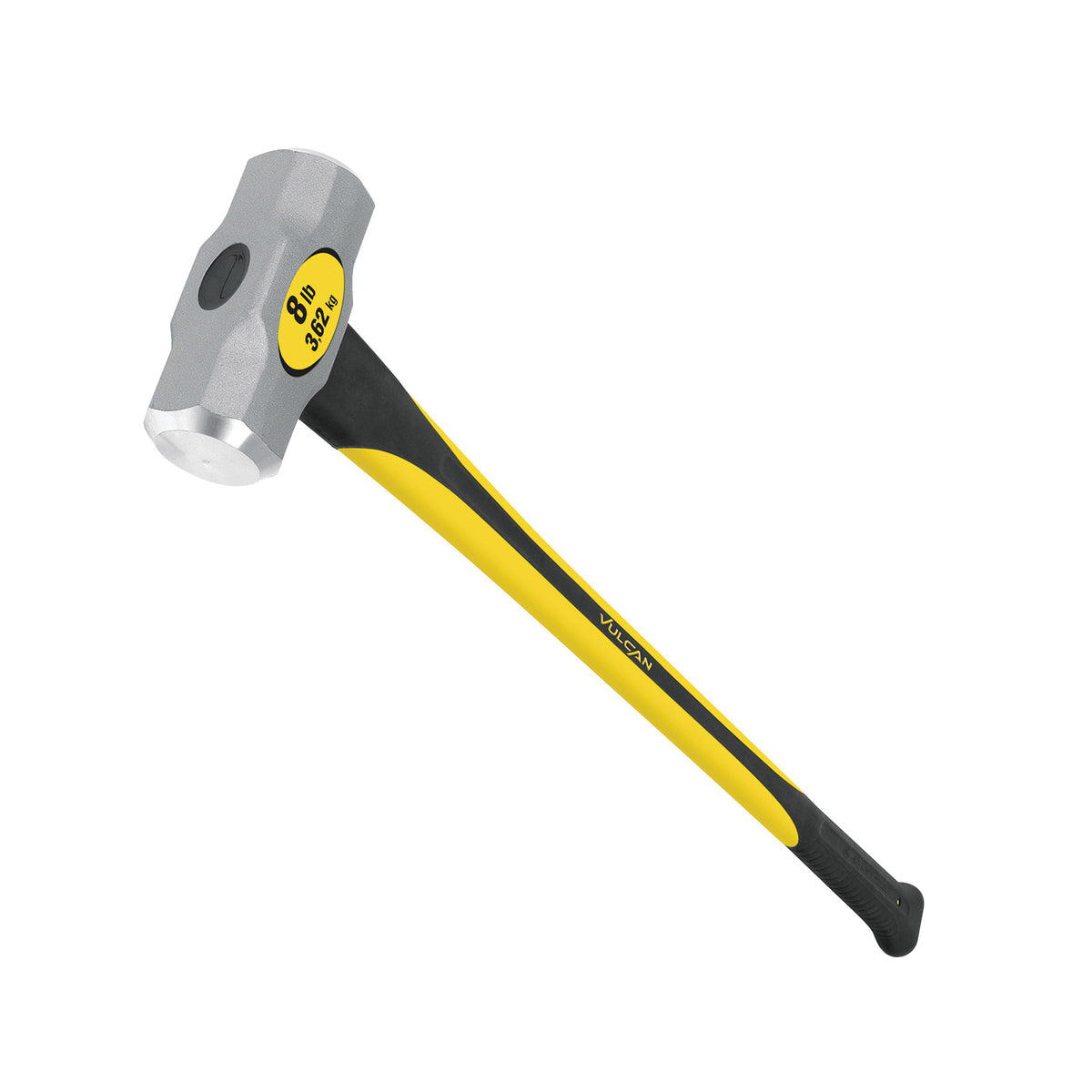 Vulcan 34504 Hammer, 8 lb Head, Sledge, Chamfered Head, 36 in OAL