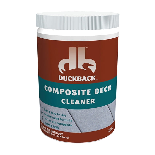Duckback DB0042106-42 Deck Cleaner, Solid, Light Blue, 2.5 lb, Bottle