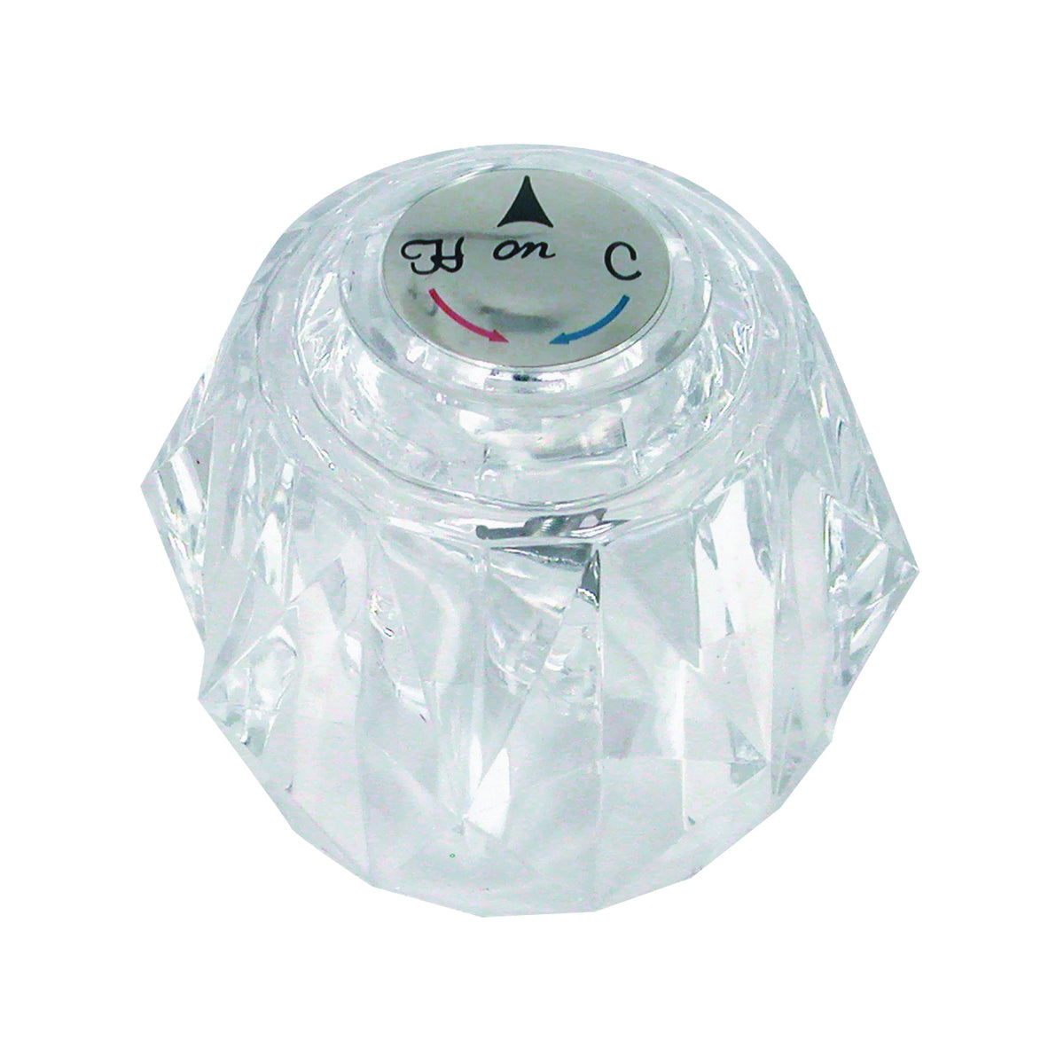 Danco 88439 Faucet Handle, Acrylic, For: Delta Single Handle Tub/Shower Faucets