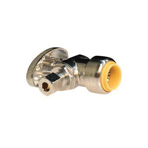 ProBite 190-932HC/LF953AR Ball Valve, 1/2 x 3/8 in Connection, Push-Connect x Compression