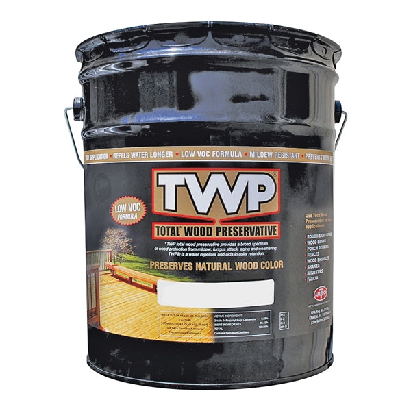 TWP 1500 Series TWP-1501-5 Wood Preservative, Cedartone, Liquid, 5 gal, Can