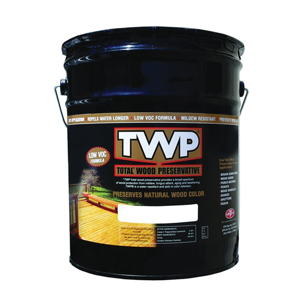 TWP 1500 Series TWP-1500-5 Wood Preservative, Clear, Liquid, 5 gal, Can