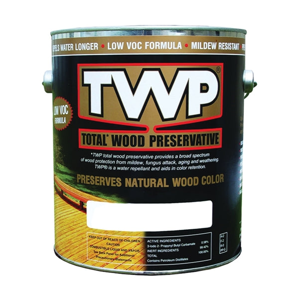 TWP 1500 Series TWP-1501-1 Wood Preservative, Cedartone, Liquid, 1 gal, Can
