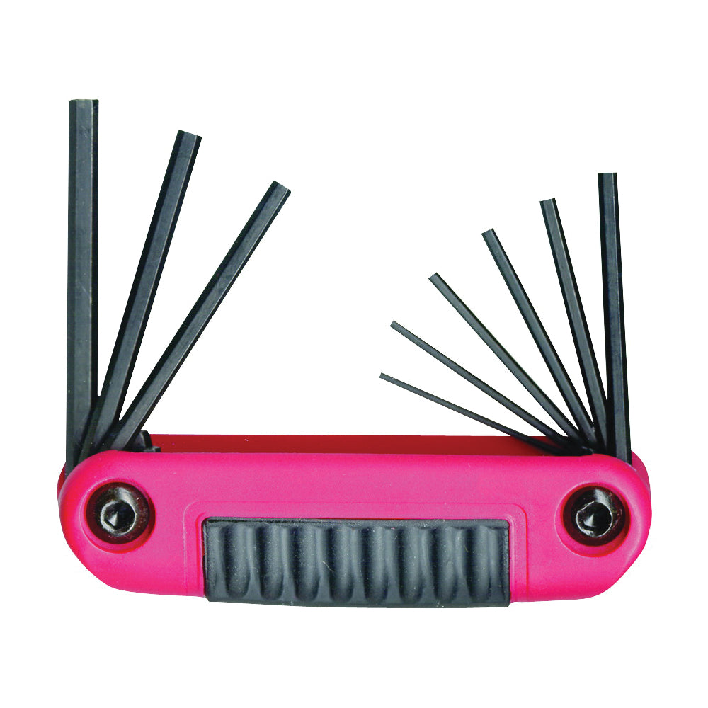 Eklind 25912 Hex Key Set, 9-Piece, Steel, Black