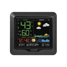 Load image into Gallery viewer, La Crosse S85814 Color Forecast Station, -40 to 140 deg F, 19 to 97 % Humidity Range, Digital Display
