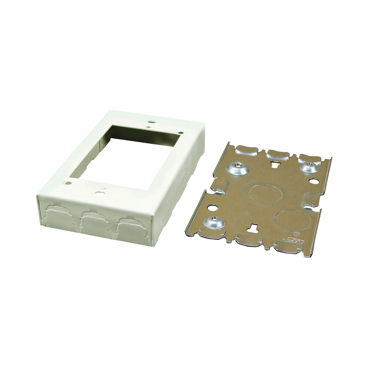 Wiremold B2 Outlet Box, Ivory