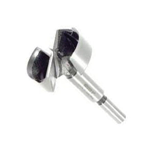 IRWIN 1966931/42918 Forstner Bit, 1-1/8 in Dia, 3-1/2 in OAL, 1-Flute, 3/8 in Dia Shank, Reduced Shank