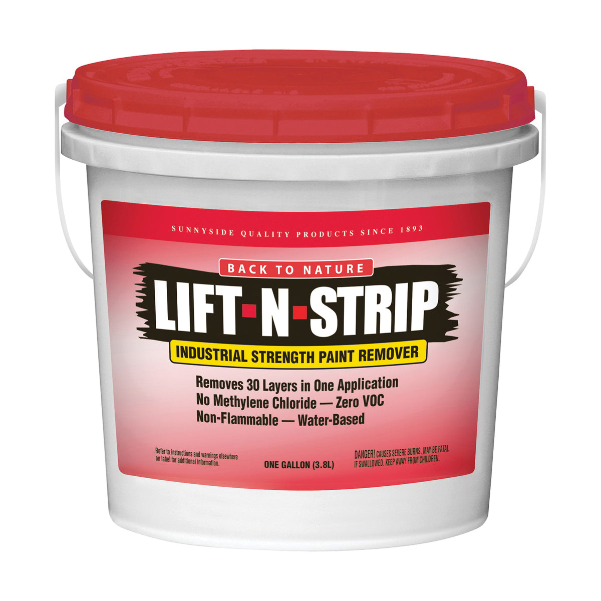 Back to Nature 674G1 Paint/Varnish Remover, Paste, Medium, White, 1 gal