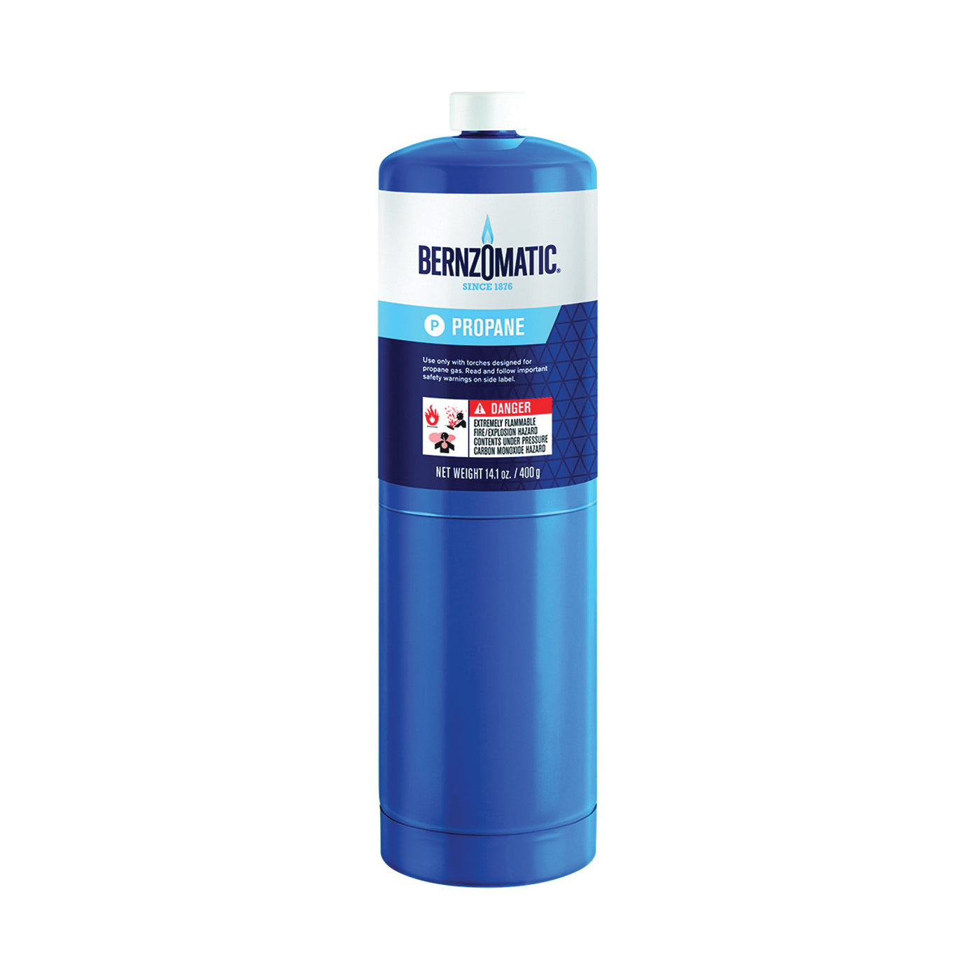 BernzOmatic 304182 Hand Torch Cylinder, Propane, 14.1 oz