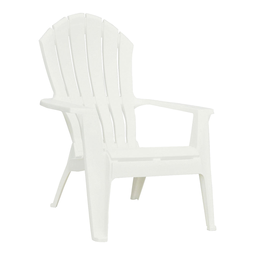 Adams RealComfort 8371-48-3700 CH11 White Adirondack Chair