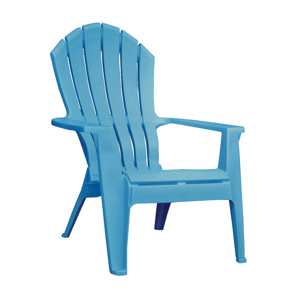 Adams RealComfort 8371-21-3700 CH3 Pool Blue Adirondack Chair