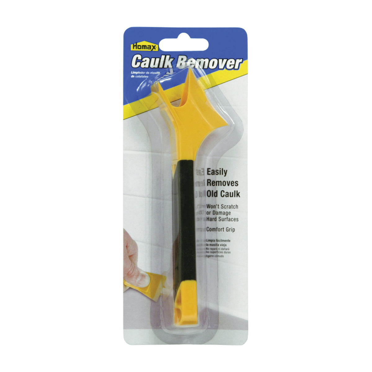 Homax 5855-06 Caulk Remover Tool, Plastic