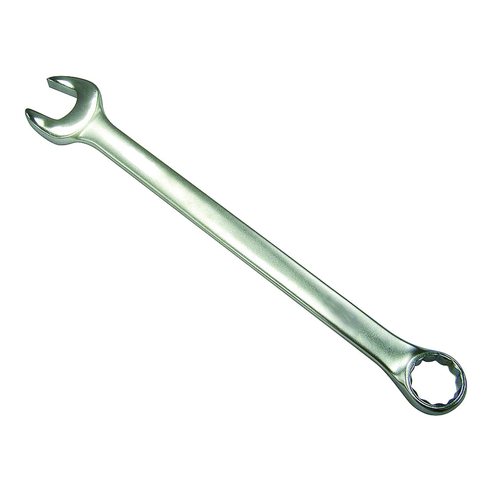 Vulcan MT6547319-3L Combination Wrench, SAE, 1-1/8 in Head, Chrome Vanadium Steel