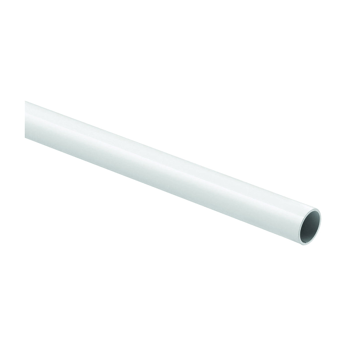 National Hardware BB8184 S820-142 Closet Rod, 1-1/4 in Dia, 4 ft L, Steel