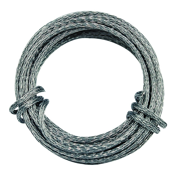 OOK 50122 Picture Hanging Wire, 9 ft L, Galvanized Steel, 20 lb