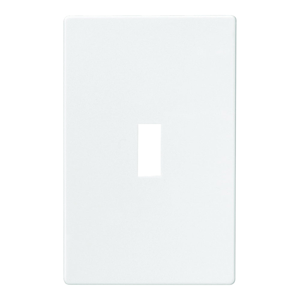 Eaton Wiring Devices PJS1W Wallplate, 4-7/8 in L, 3.12 in W, 1 -Gang, Polycarbonate, White, High-Gloss