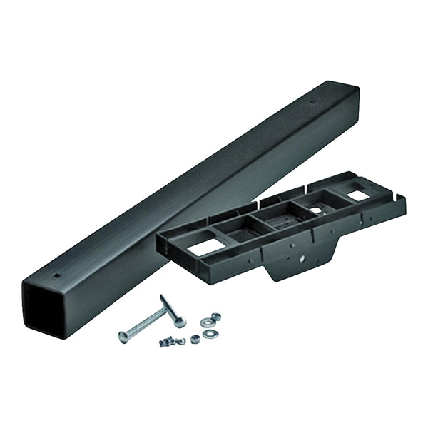 Gibraltar Mailboxes GMB115B Mailbox Post, 17 in L, 6.2 in W, 49-1/2 in H, Polymer