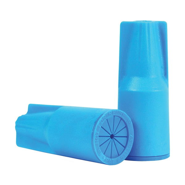 KING INNOVATION Dryconn 10600 Wire Connector, 22 to 8 AWG Wire, Copper Contact, Blue