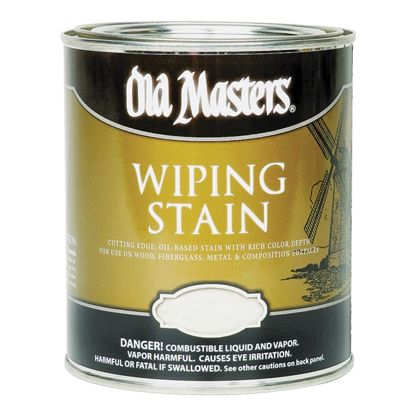 Old Masters 11904 Wiping Stain, Cedar, Liquid, 1 qt, Can