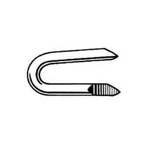 ProFIT 0080038 Poultry Net Staple, 3/16 in W Crown, 13 Gauge, Galvanized Steel