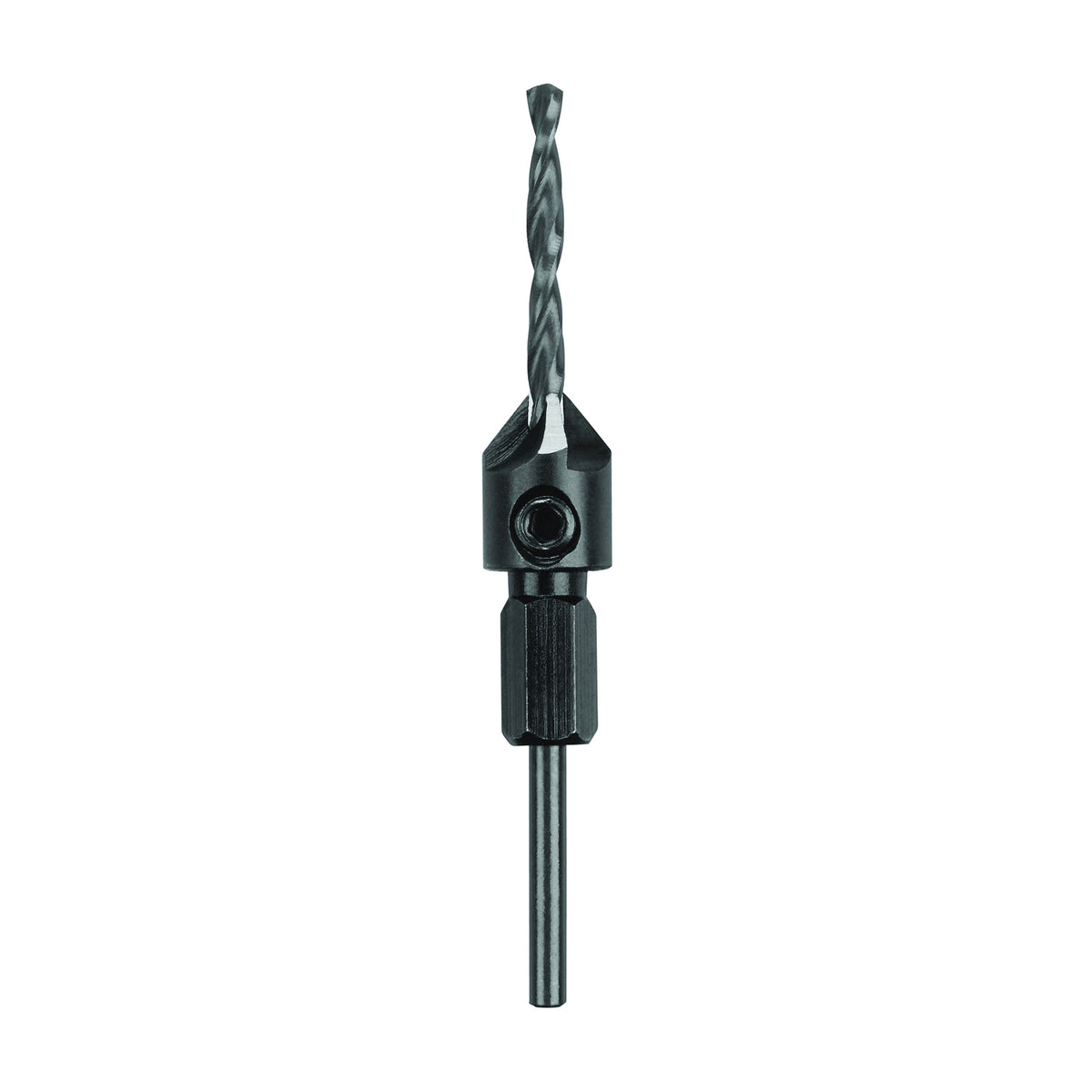 DeWALT DW2711 Drill Bit, 11/64 in Dia, 3-1/2 in OAL, Countersink, Spiral Flute, 4-Flute, 1/8 in Dia Shank