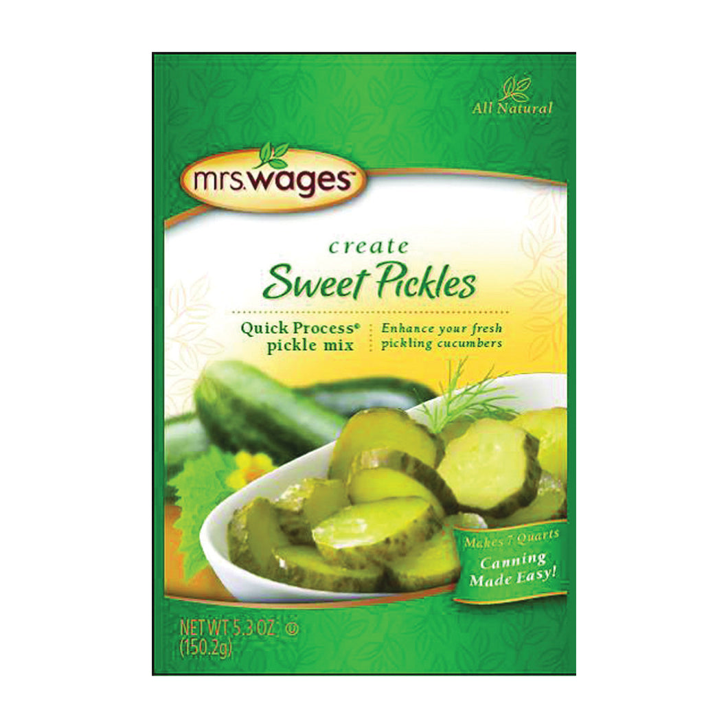 Mrs. Wages W624-J7425 Sweet Pickle Mix, 5.3 oz Pouch