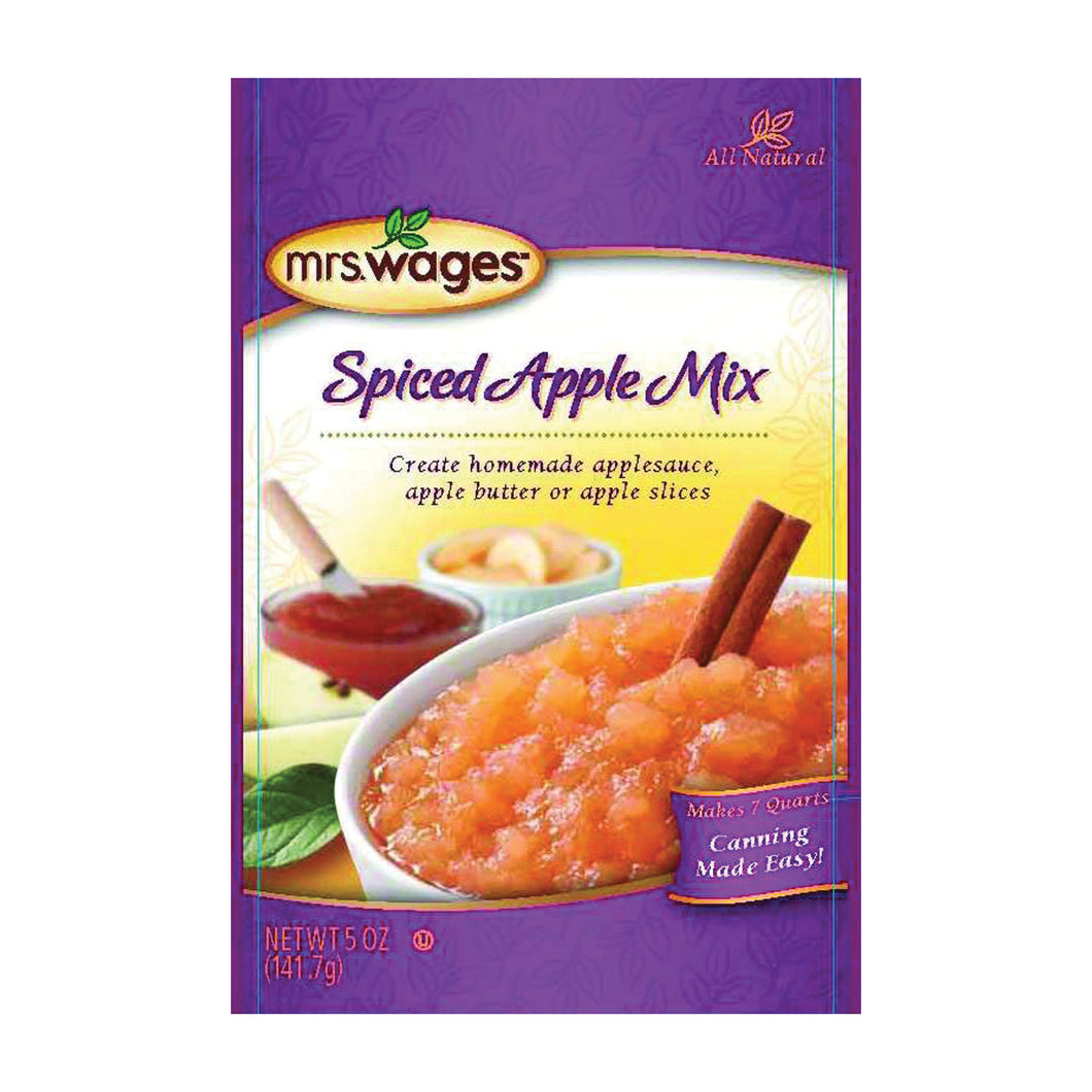 Mrs. Wages W800-J4425 Spiced Apple Mix Sauce, 5 oz Pouch