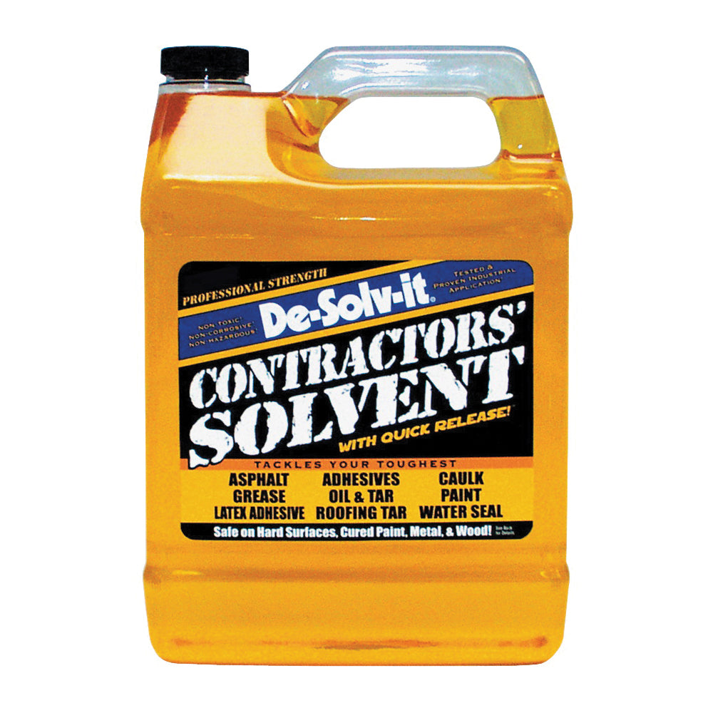 ORANGE-SOL 10151/52 Contractor Solvent, Liquid, Citrus, Clear/Orange, 1 gal, Can