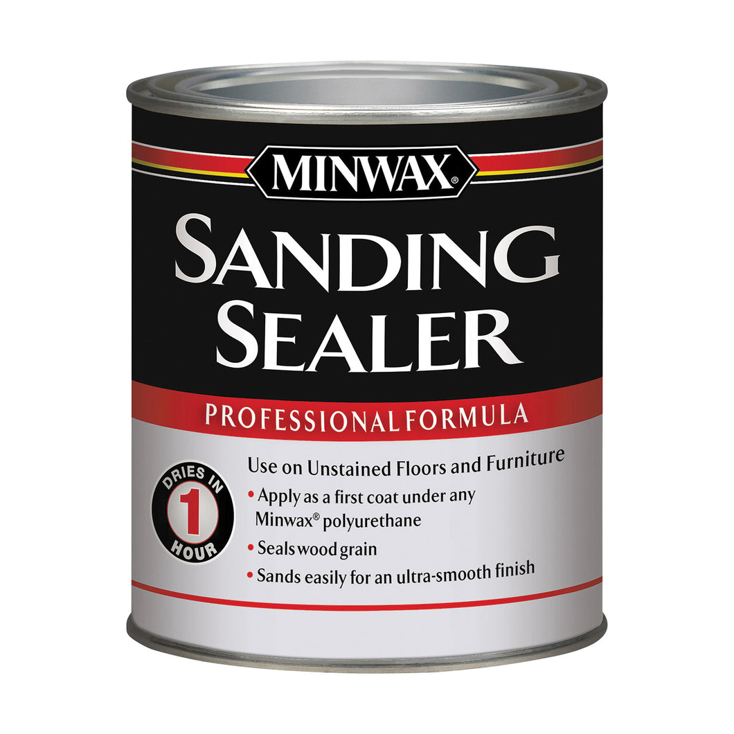 Minwax 657000000 Sanding Sealer, Cream, Liquid, 1 qt, Canister